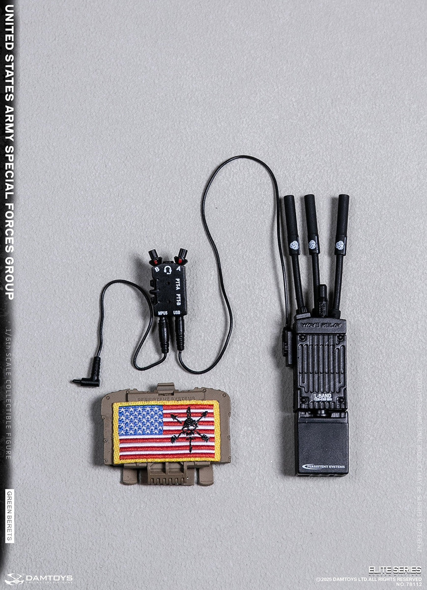 Preventa Figura Green Berets - UNITED STATES ARMY SPECIAL FORCES GROUP marca Damtoys 78112 escala 1/6