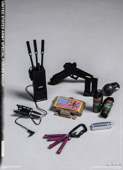 Preventa Figura Green Berets - UNITED STATES ARMY SPECIAL FORCES GROUP marca Damtoys 78112 escala 1/6