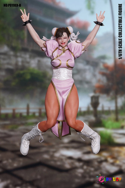 Preventa Figura Fighting Goddess (Pink Cheongsam) marca Play Toy P019EX-B escala 1/6
