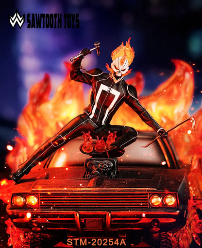 Preventa Figura Flame Head Knight marca Sawtooth STM-20254A escala 1/12