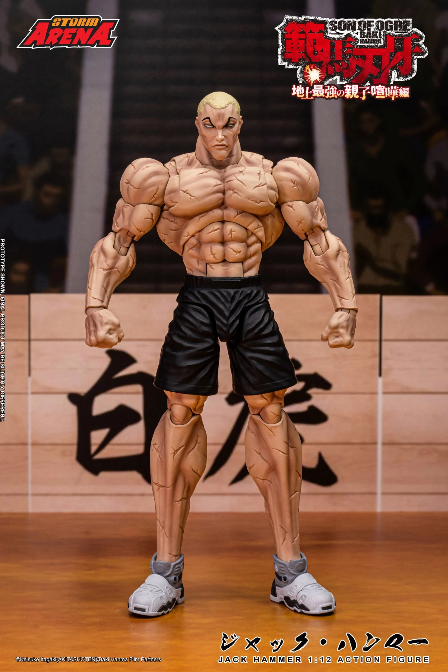 Preventa Figura Jack Hammer (Storm Arena) - Baki Hanma: Son of Ogre marca Storm Collectibles BHSA04 escala 1/12