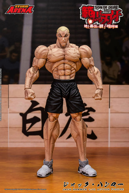 Preventa Figura Jack Hammer (Storm Arena) - Baki Hanma: Son of Ogre marca Storm Collectibles BHSA04 escala 1/12