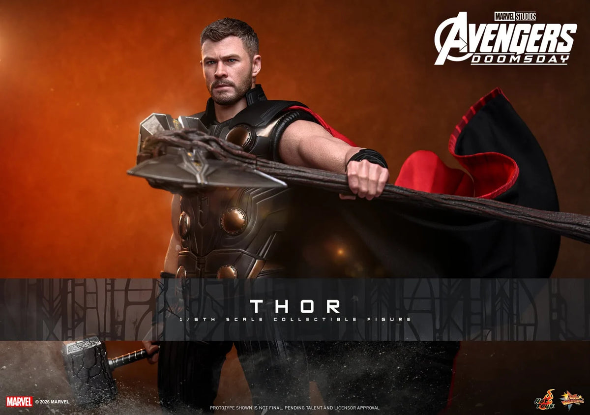 Preventa Figura THOR - Avengers: Doomsday marca Hot Toys MM918 escala 1/6