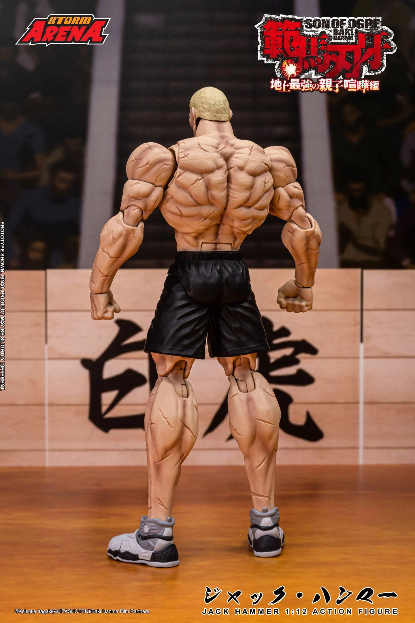 Preventa Figura Jack Hammer (Storm Arena) - Baki Hanma: Son of Ogre marca Storm Collectibles BHSA04 escala 1/12