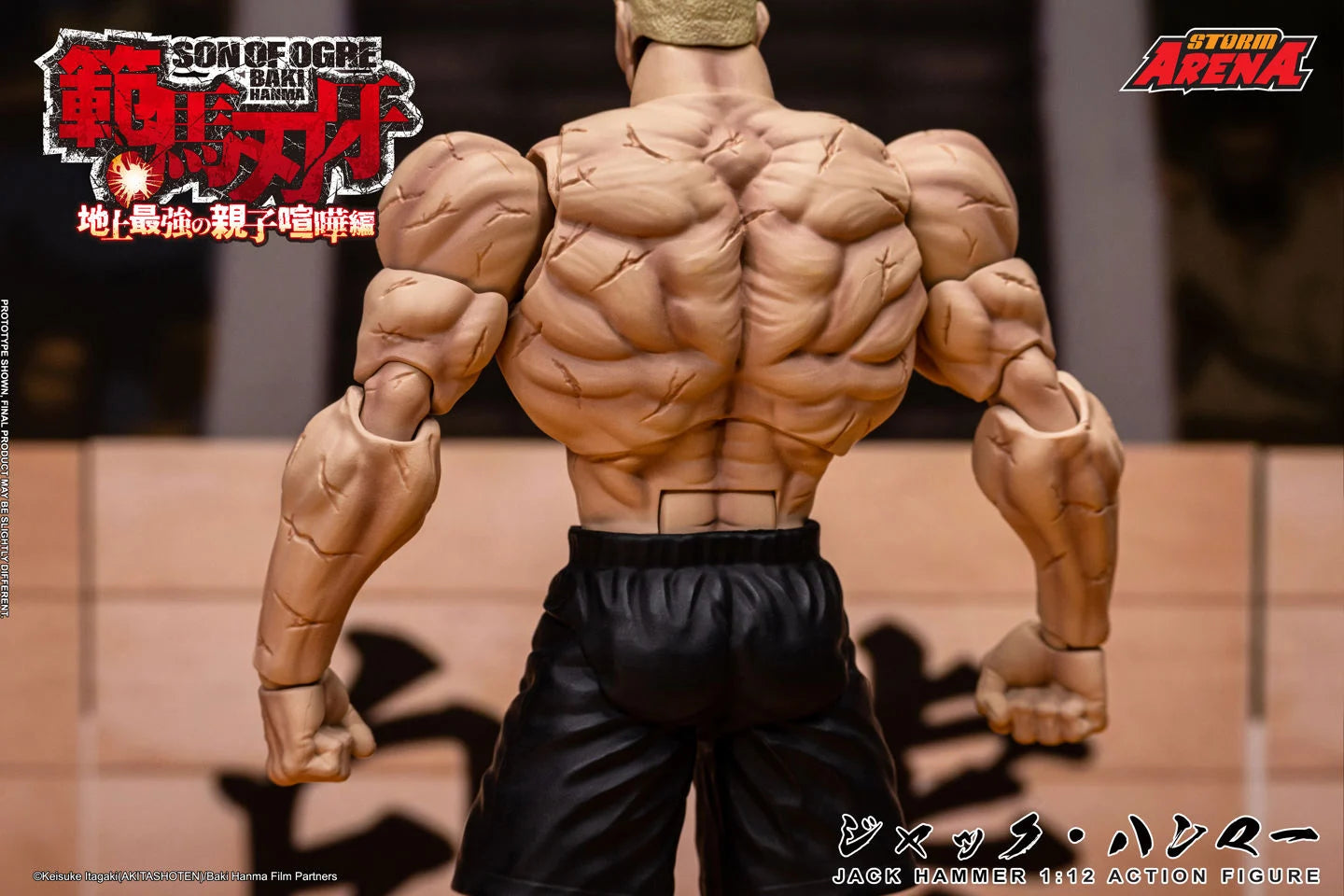 Preventa Figura Jack Hammer (Storm Arena) - Baki Hanma: Son of Ogre marca Storm Collectibles BHSA04 escala 1/12
