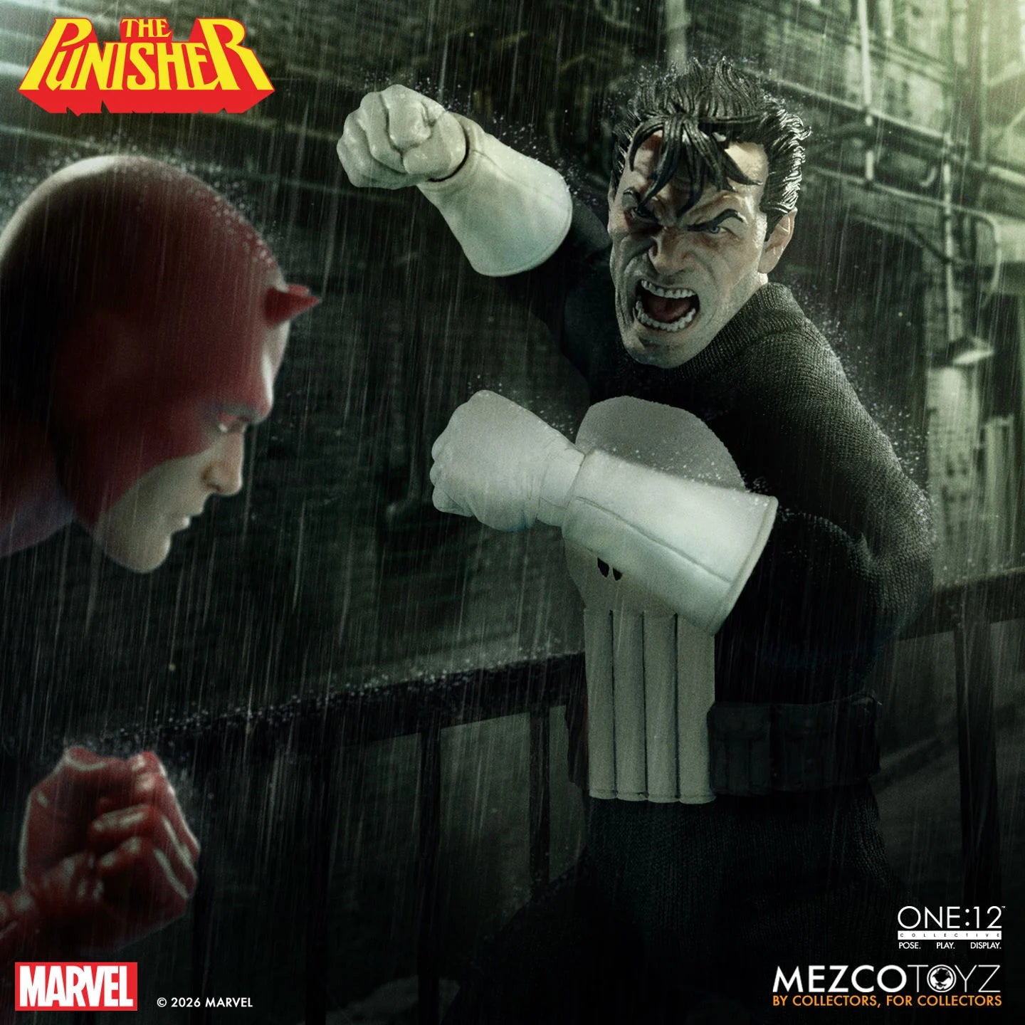 Preventa Figura The Punisher - One:12 Collective marca Mezco Toyz escala 1/12