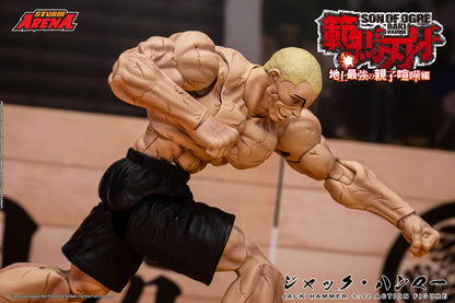 Preventa Figura Jack Hammer (Storm Arena) - Baki Hanma: Son of Ogre marca Storm Collectibles BHSA04 escala 1/12