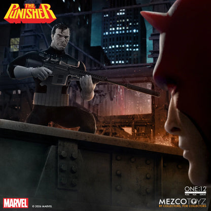 Preventa Figura The Punisher - One:12 Collective marca Mezco Toyz escala 1/12
