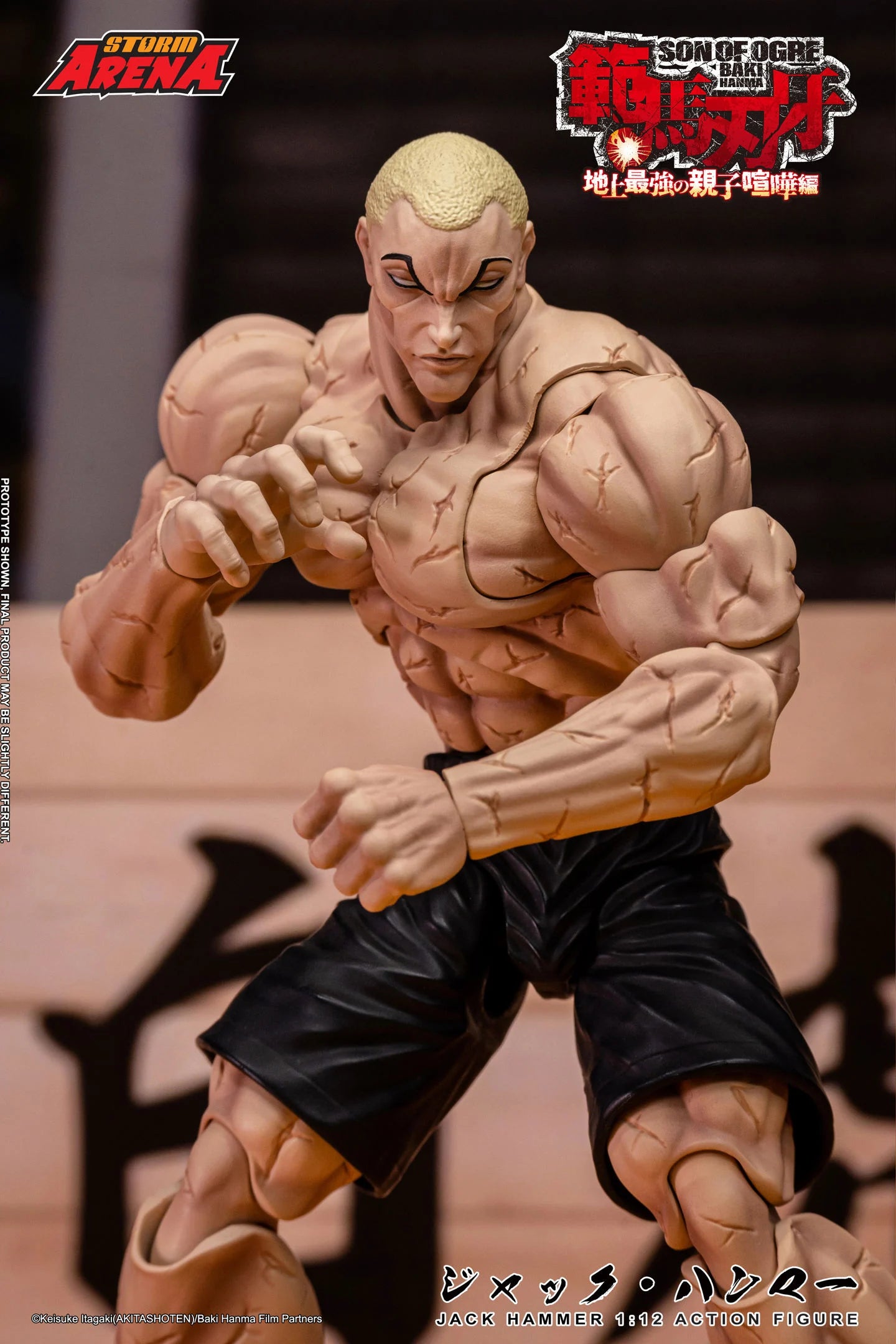 Preventa Figura Jack Hammer (Storm Arena) - Baki Hanma: Son of Ogre marca Storm Collectibles BHSA04 escala 1/12