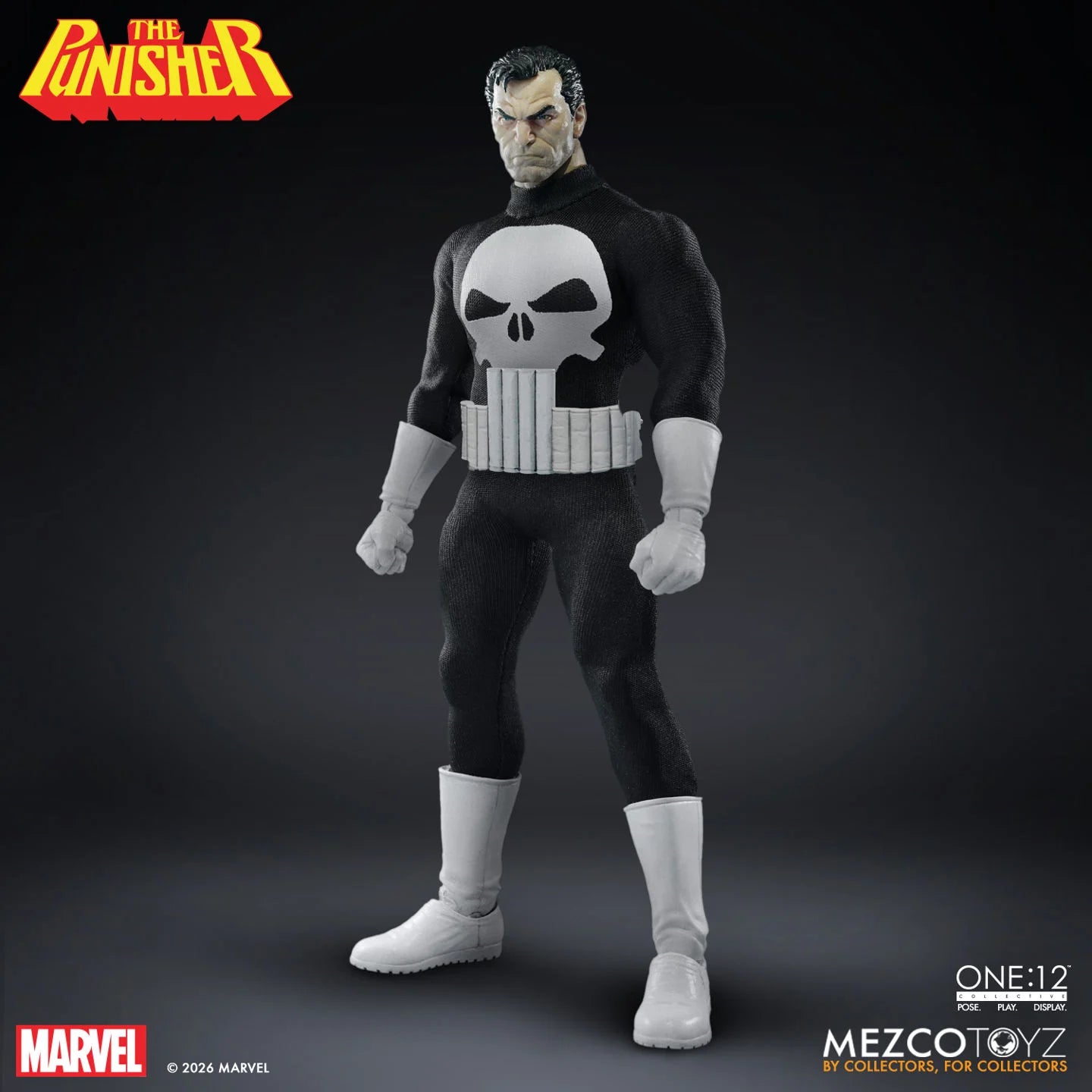 Preventa Figura The Punisher - One:12 Collective marca Mezco Toyz escala 1/12
