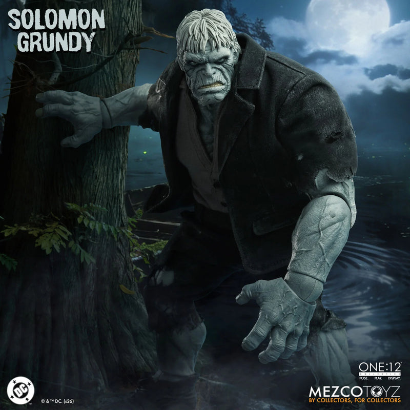 Preventa Figura Solomon Grundy - One:12 Collective marca Mezco Toyz escala 1/12
