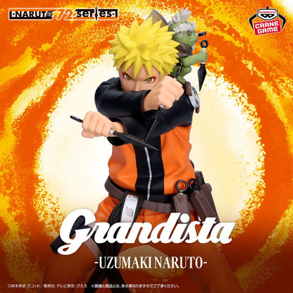 EN STOCK Estatua NARUTO Uzumaki - Naruto 72 Series #45 - Grandista marca Bandai Namco (22 cm)