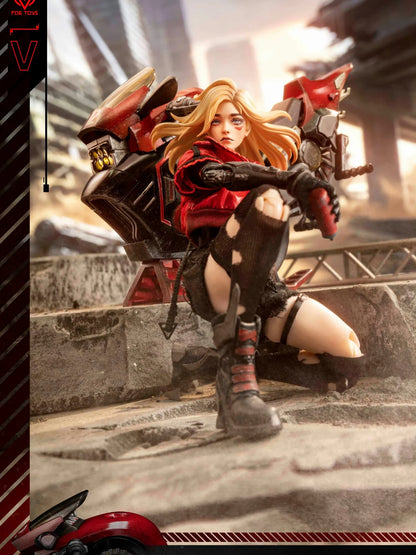 Preventa Figura y Vehículo Biker Girl (set) - Fantasy Alphabet Series V marca Fog Toys EA-03 escala 1/12
