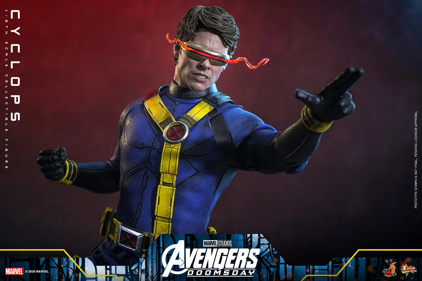Preventa Figura CYCLOPS - Avengers: Doomsday marca Hot Toys MM908 escala 1/6