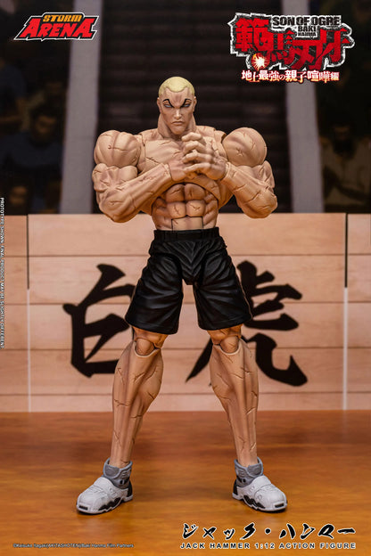 Preventa Figura Jack Hammer (Storm Arena) - Baki Hanma: Son of Ogre marca Storm Collectibles BHSA04 escala 1/12