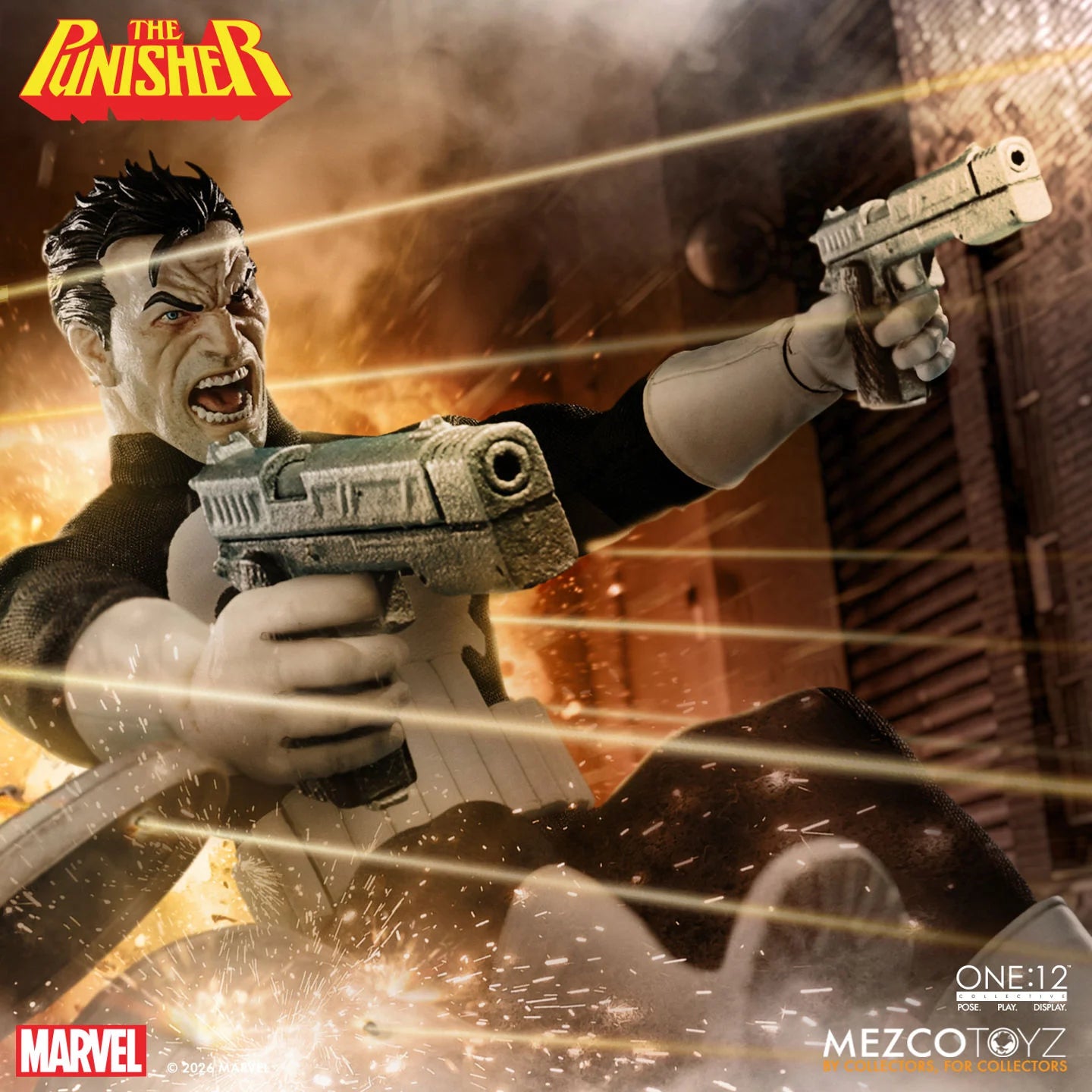 Preventa Figura The Punisher - One:12 Collective marca Mezco Toyz escala 1/12