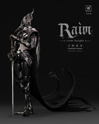 Preventa Figura Crow Knight Raim - (Diseñador Yoshitaka Amano) marca Beautiful Chemistry BC202517 escala 1/12