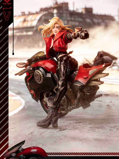 Preventa Figura y Vehículo Biker Girl (set) - Fantasy Alphabet Series V marca Fog Toys EA-03 escala 1/12