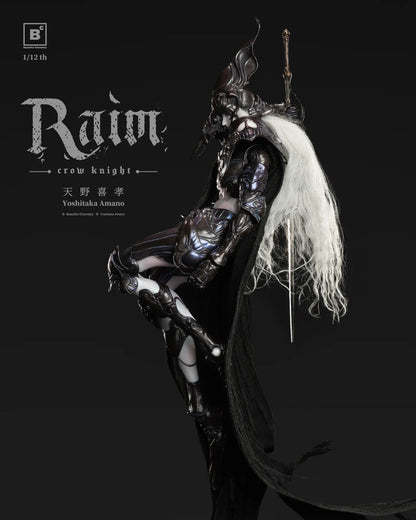 Preventa Figura Crow Knight Raim - (Diseñador Yoshitaka Amano) marca Beautiful Chemistry BC202517 escala 1/12