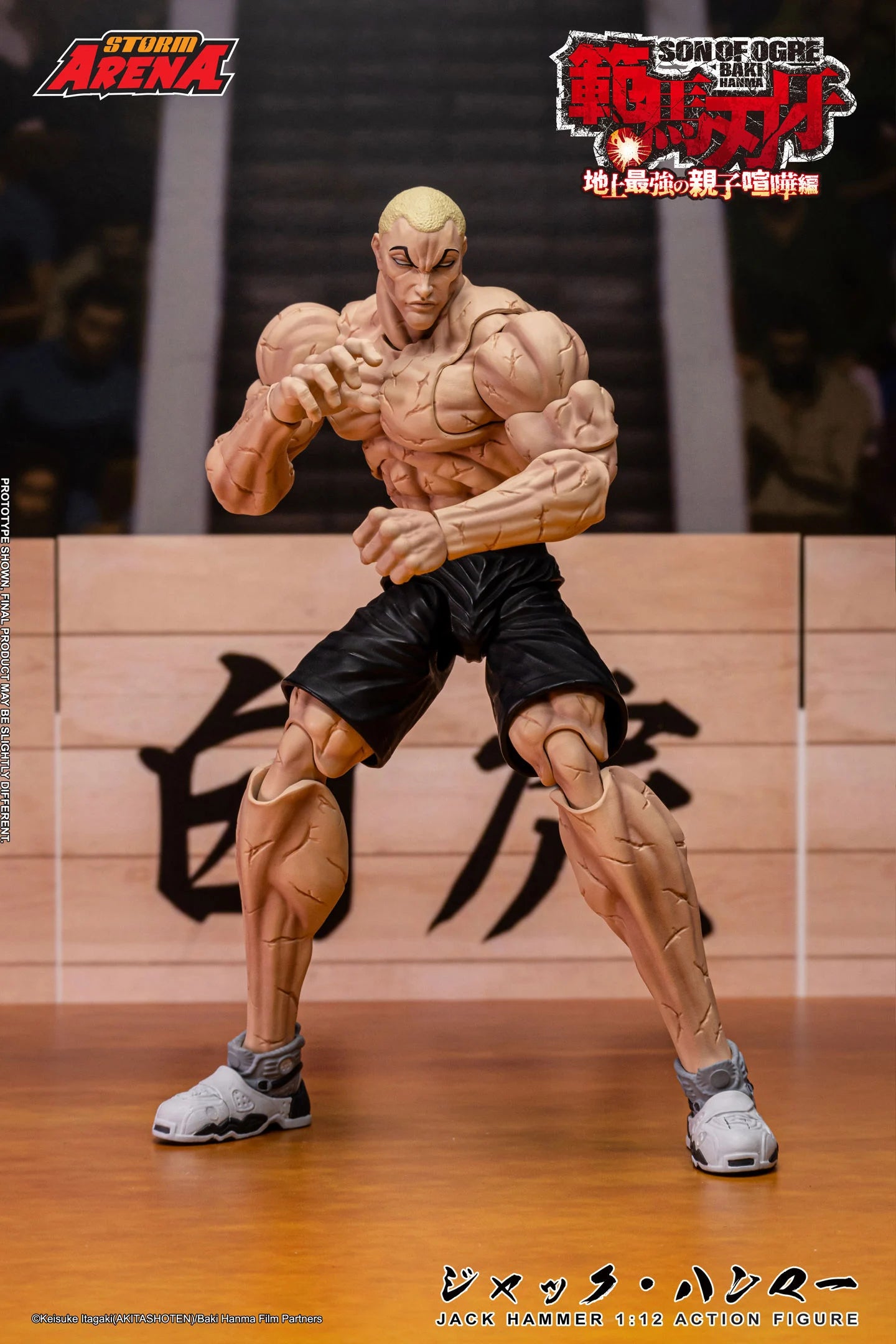 Preventa Figura Jack Hammer (Storm Arena) - Baki Hanma: Son of Ogre marca Storm Collectibles BHSA04 escala 1/12