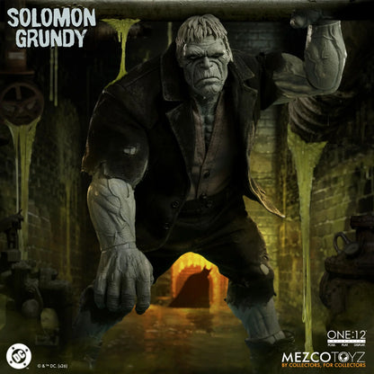 Preventa Figura Solomon Grundy - One:12 Collective marca Mezco Toyz escala 1/12