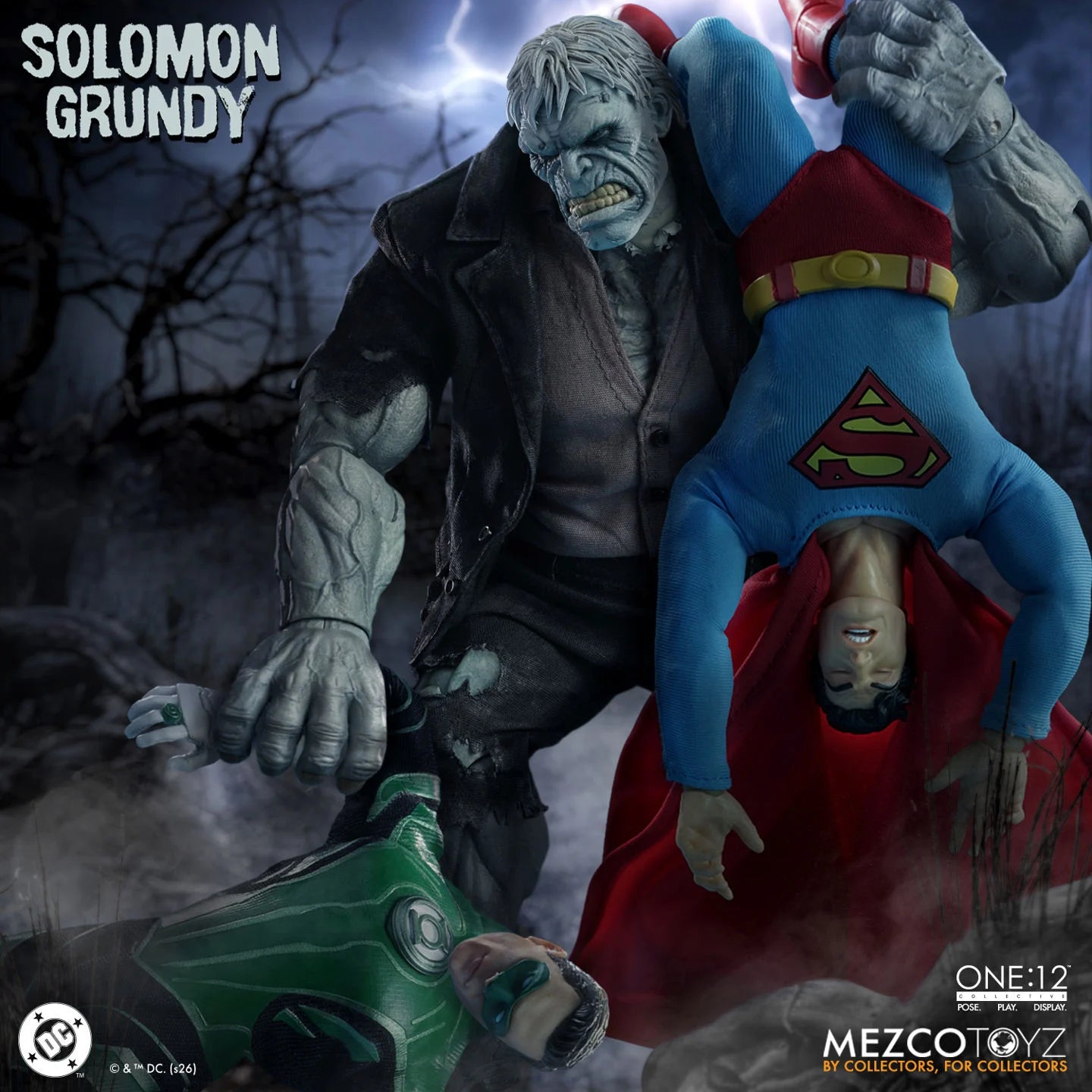 Preventa Figura Solomon Grundy - One:12 Collective marca Mezco Toyz escala 1/12