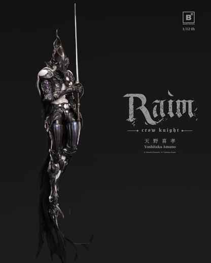 Preventa Figura Crow Knight Raim - (Diseñador Yoshitaka Amano) marca Beautiful Chemistry BC202517 escala 1/12