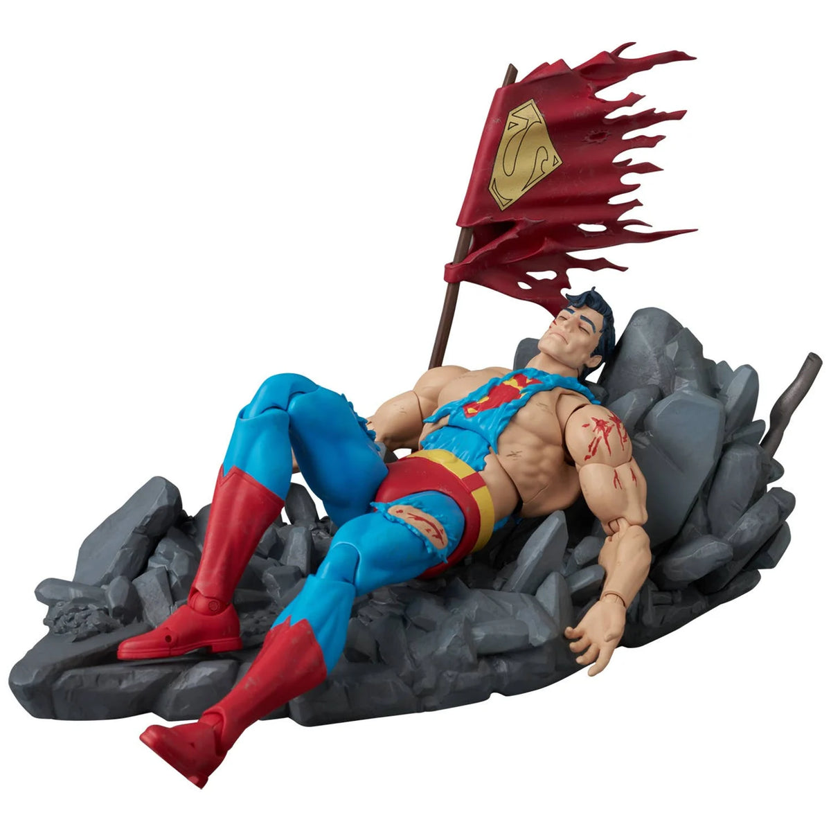 Preventa Figura Superman (Battle Damaged Version) - Death of Superman MAFEX No.324 marca Medicom Toy escala 1/12