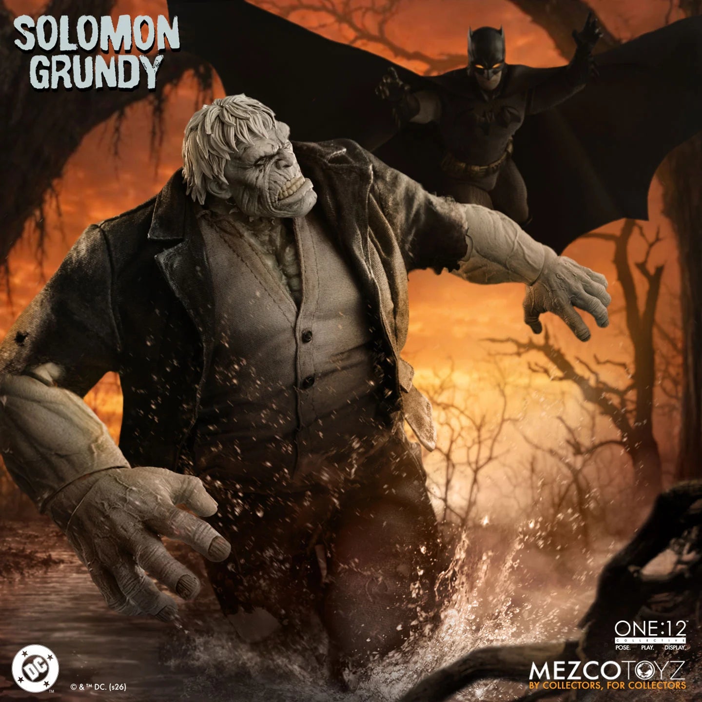 Preventa Figura Solomon Grundy - One:12 Collective marca Mezco Toyz escala 1/12