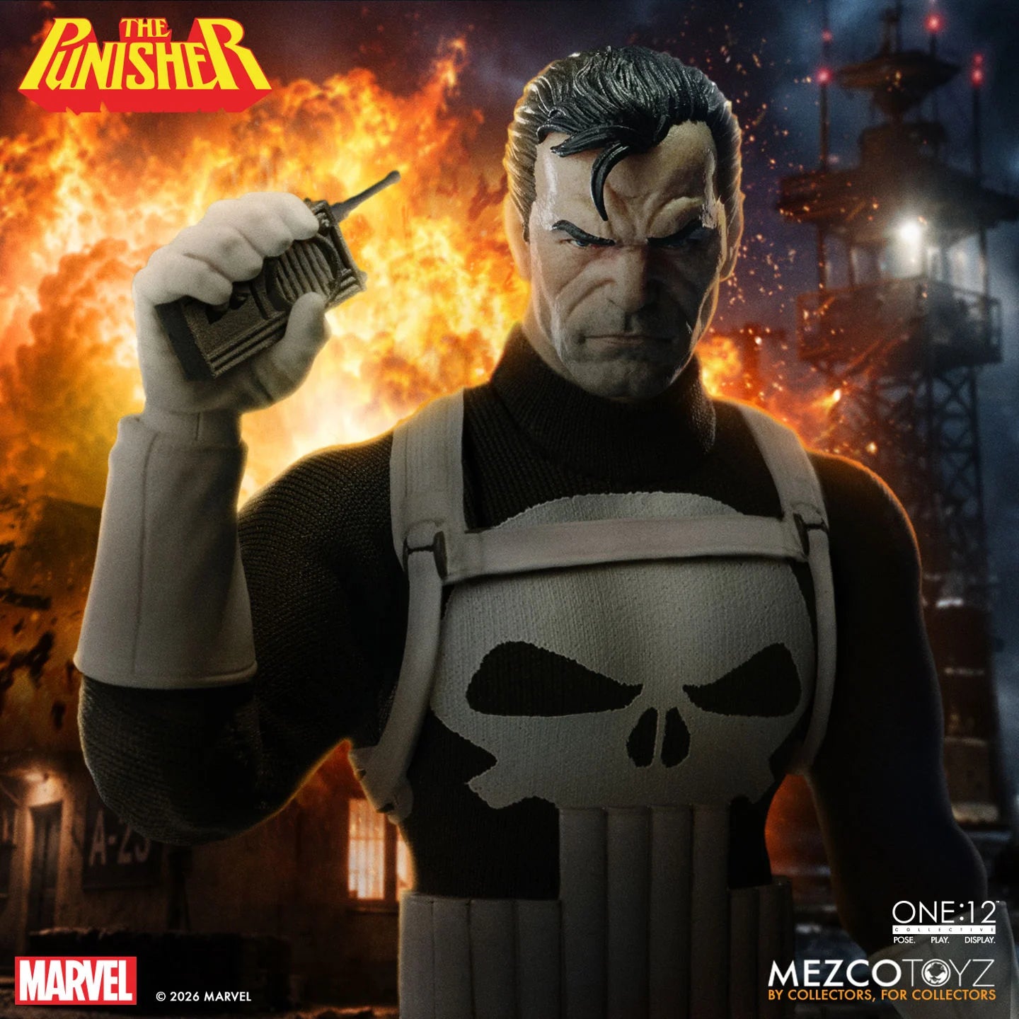 Preventa Figura The Punisher - One:12 Collective marca Mezco Toyz escala 1/12