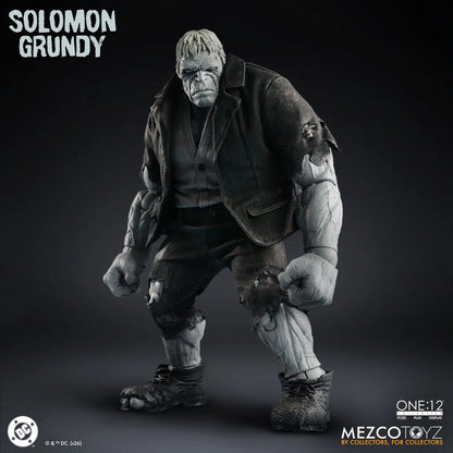 Preventa Figura Solomon Grundy - One:12 Collective marca Mezco Toyz escala 1/12