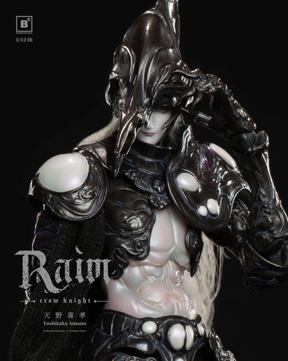 Preventa Figura Crow Knight Raim - (Diseñador Yoshitaka Amano) marca Beautiful Chemistry BC202517 escala 1/12