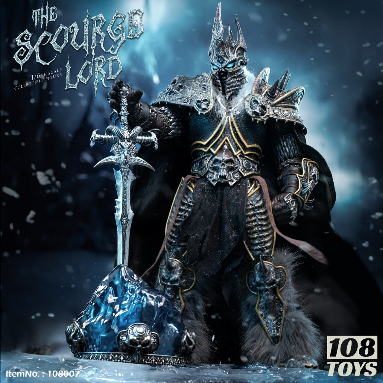 Preventa Figura Frozen Demon King marca 108toys 108007 escala 1/6