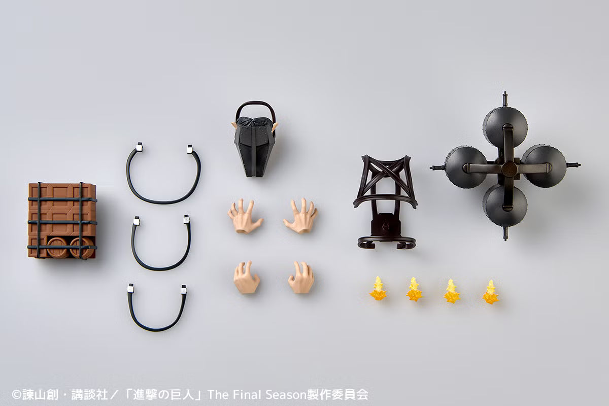 Preventa Figura Cart Titan - Shingeki no Kyojin (Attack on Titan) - Amazing Yamaguchi Revoltech NR150 marca Kaiyodo (13 cm)