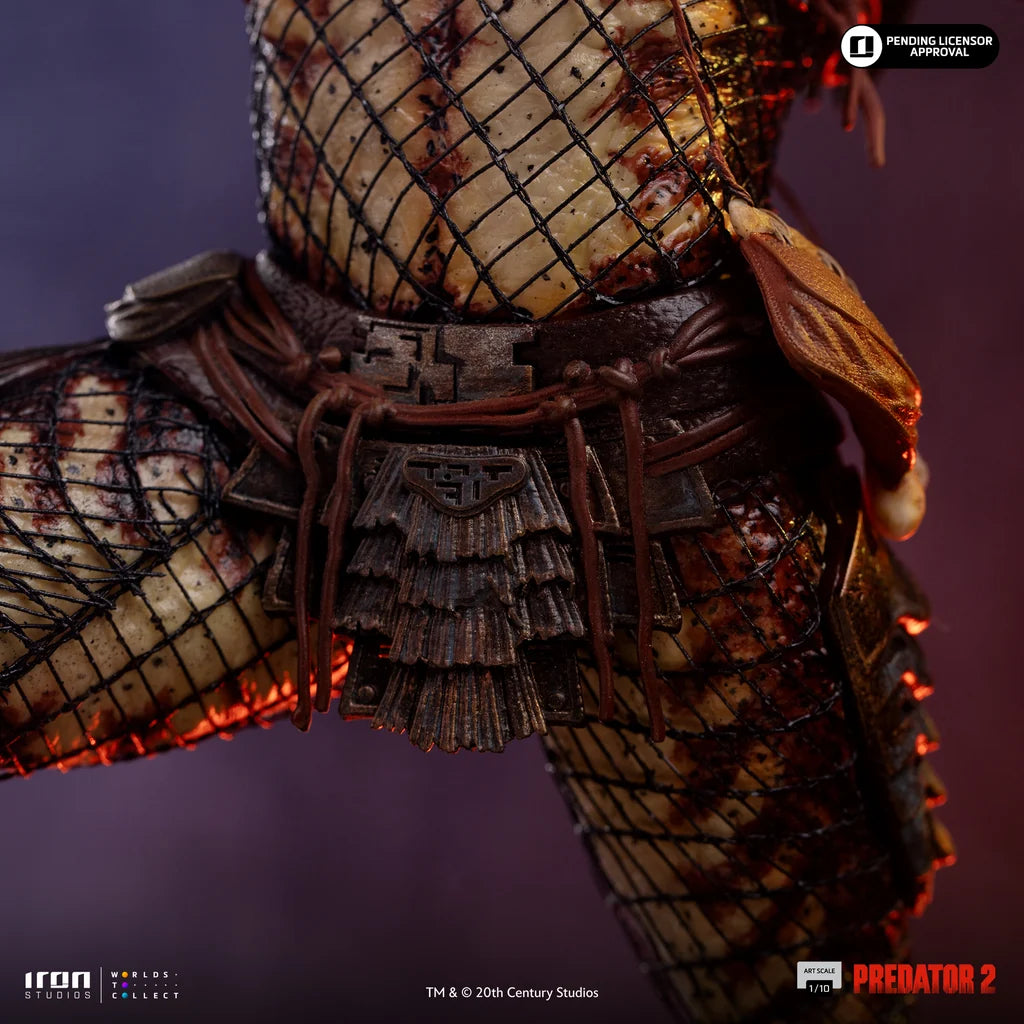 Preventa Estatua City Hunter Predator - Predator 2 marca Iron Studios escala de arte 1/10