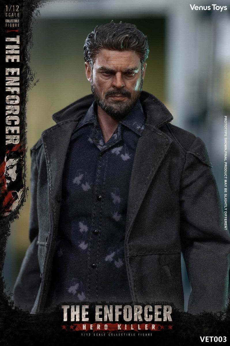 Preventa Figura The Enforcer marca Venus Toys VET003 escala 1/12