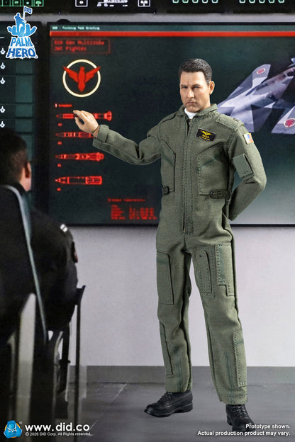 Pedido Figura Captain Mitchell - US Navy 18E Pilot marca DID XM80031 escala 1/12