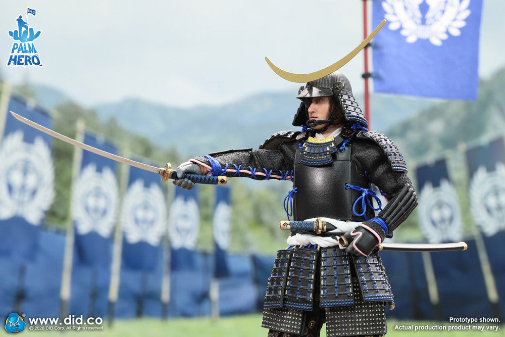 Pedido Figura Date Masamune - Palm Hero Japan Samurai Series 4 marca DID XJ80030 escala 1/12