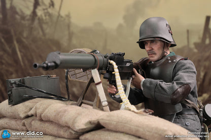 Preventa Figura Arthur - WWI German MG08 Machine Gunner marca DID D11015 escala 1/6
