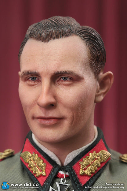 Preventa Figura Officer Otto Remer - WWII German Wehrmacht marca DID D80194 escala 1/6