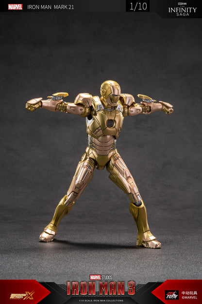 Pedido Figura Iron Man 3 Mark 21 marca ZD Toys escala 1/10 (18 cm)