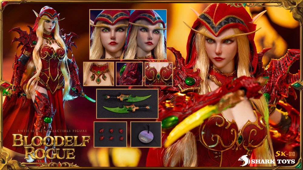 Preventa Figura Blood Elf Rogue marca Shark Toys SK-010 escala 1/6