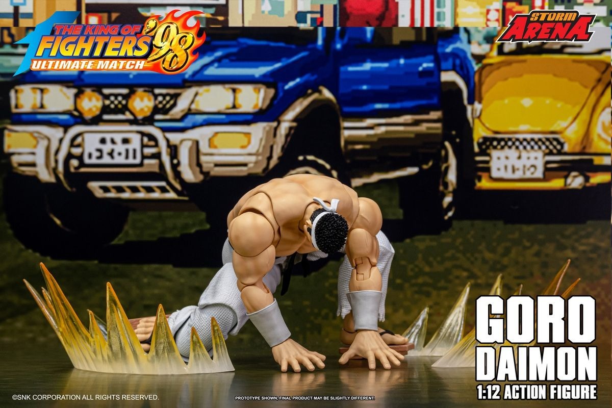 Preventa Figura Goro Daimon (Storm Arena) - The King of Fighters '98 Ultimate Match marca Storm Collectibles KFSA02 escala 1/12
