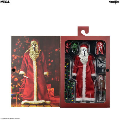 Preventa Figura Ultimate Ghost Face (Santa's Slay) - Ghost Face - marca Neca (7 pulg.)