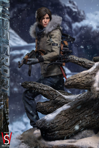 Preventa Figura Miss Croft (Battle Damaged Version) marca Swtoys FS077B escala 1/6
