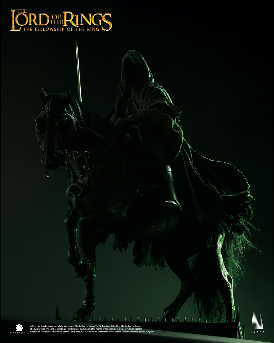 Preventa Figura Nazgûl con Caballo (Deluxe version) - The Lord of the Rings marca Inart A013D1 escala 1/6