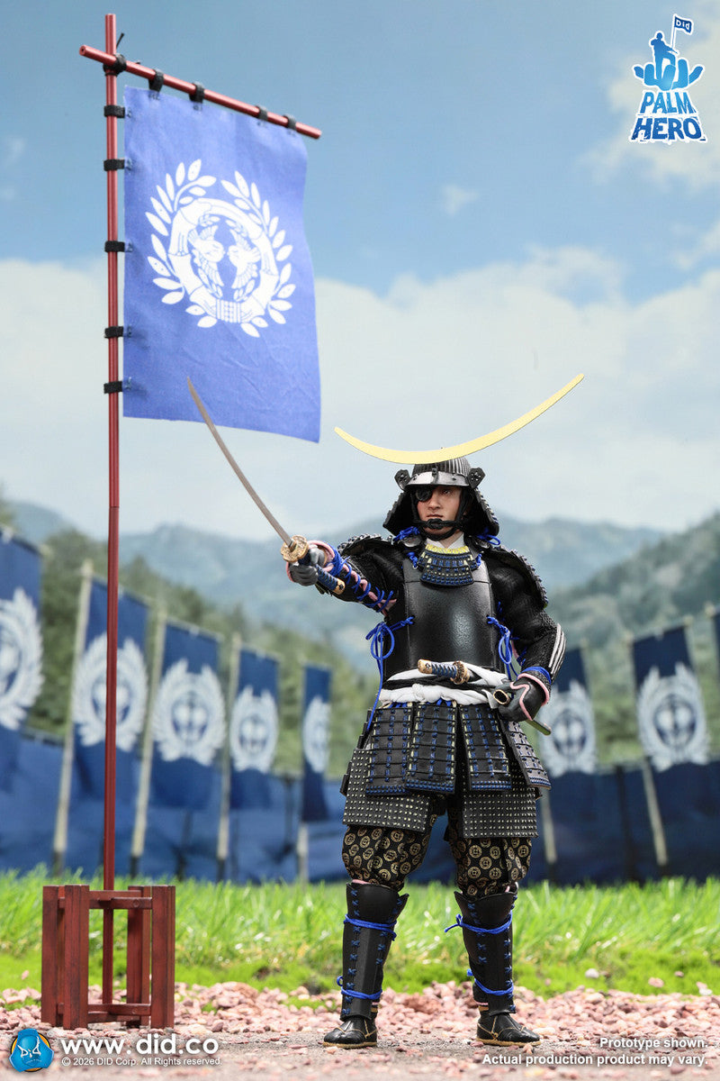 Pedido Figura Date Masamune - Palm Hero Japan Samurai Series 4 marca DID XJ80030 escala 1/12