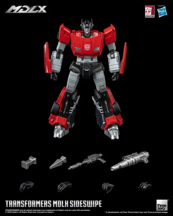 Preventa Figura MDLX SIDESWIPE - Transformers marca Threezero 3Z0337 (15 cm)