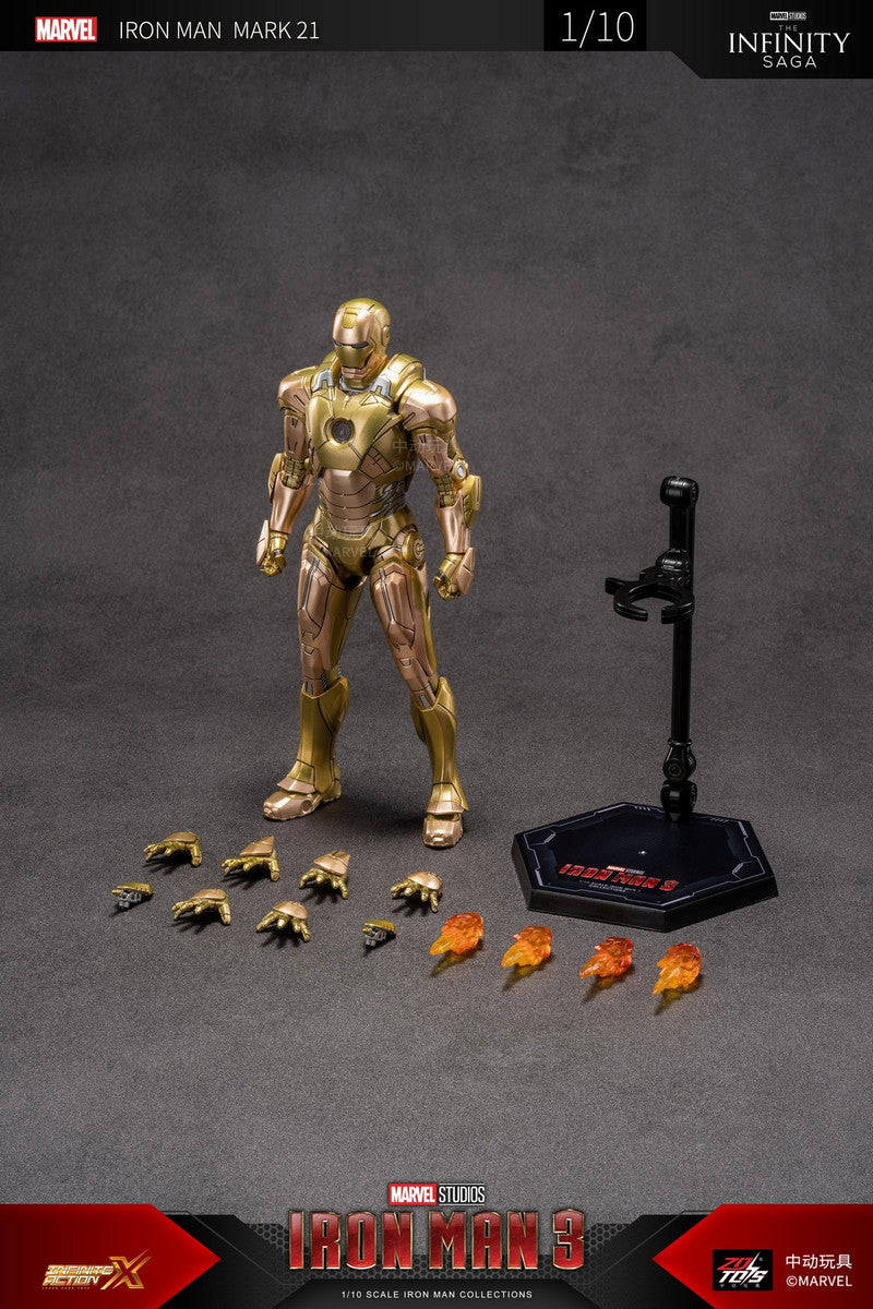 Pedido Figura Iron Man 3 Mark 21 marca ZD Toys escala 1/10 (18 cm)