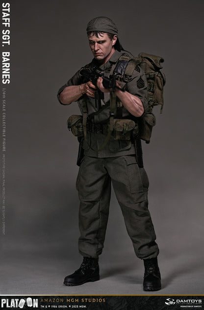 Preventa Figura Staff Sergeant Barnes - PLATOON (1986) marca Damtoys DMS045 escala 1/6